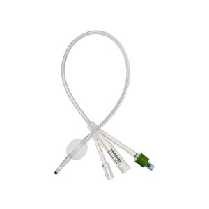 HS-C61 3-Way All Silicone Foley Catheter